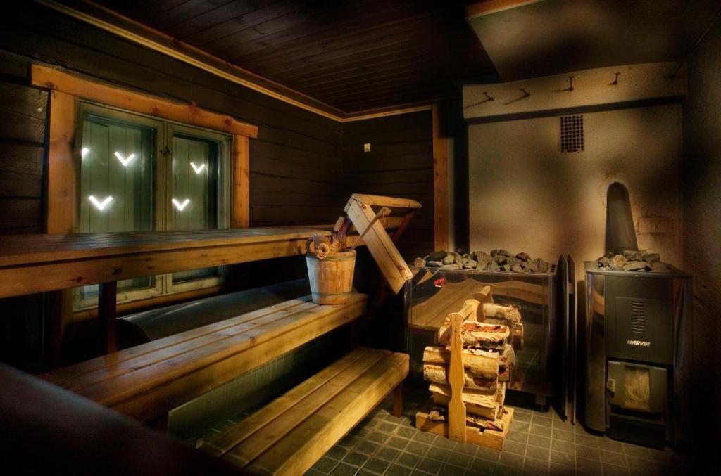 Lapland Hotels Bear'S Lodge Sinettä Rom bilde